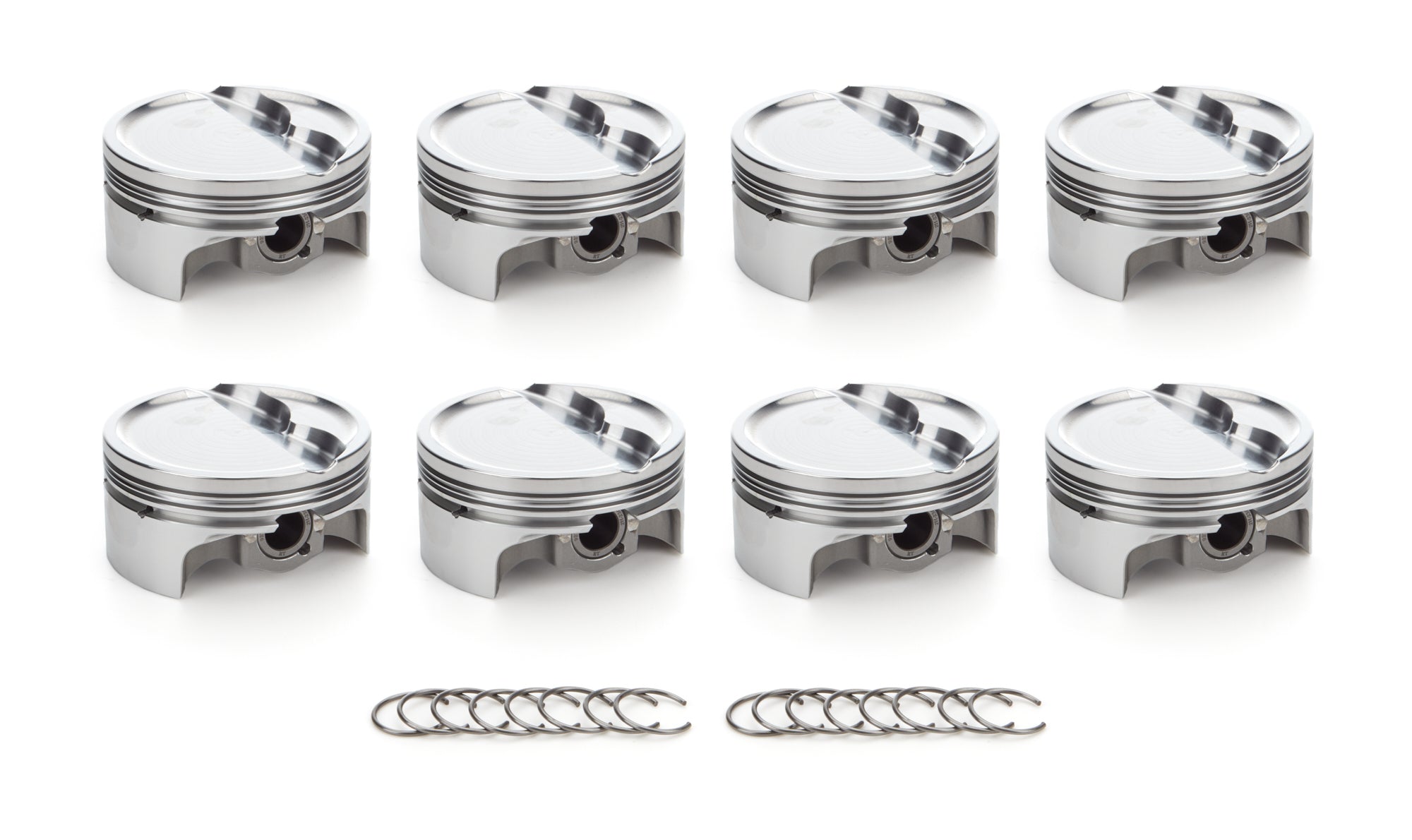 RaceTec AutoTec Forged Dished Piston - 4.040 in Bore - Small Block Ford (Set of 8) 1000391
