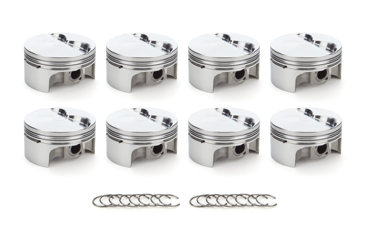 RaceTec AutoTec Forged Flat Top Piston - 4.030 in Bore - Small Block Ford (Set of 8)