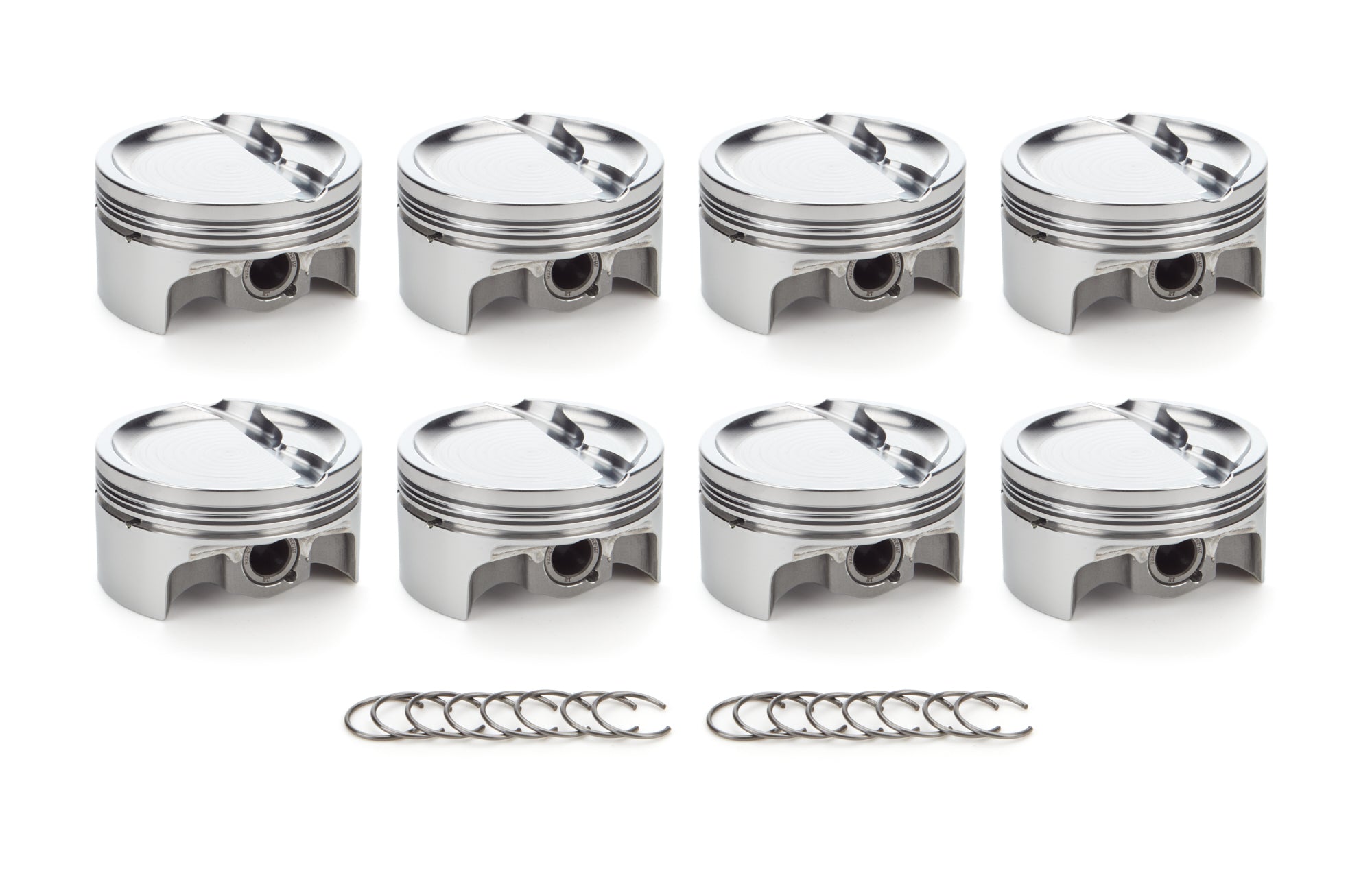 RaceTec AutoTec Forged Dished Piston - 4.030 in Bore - Small Block Ford (Set of 8) 1000499