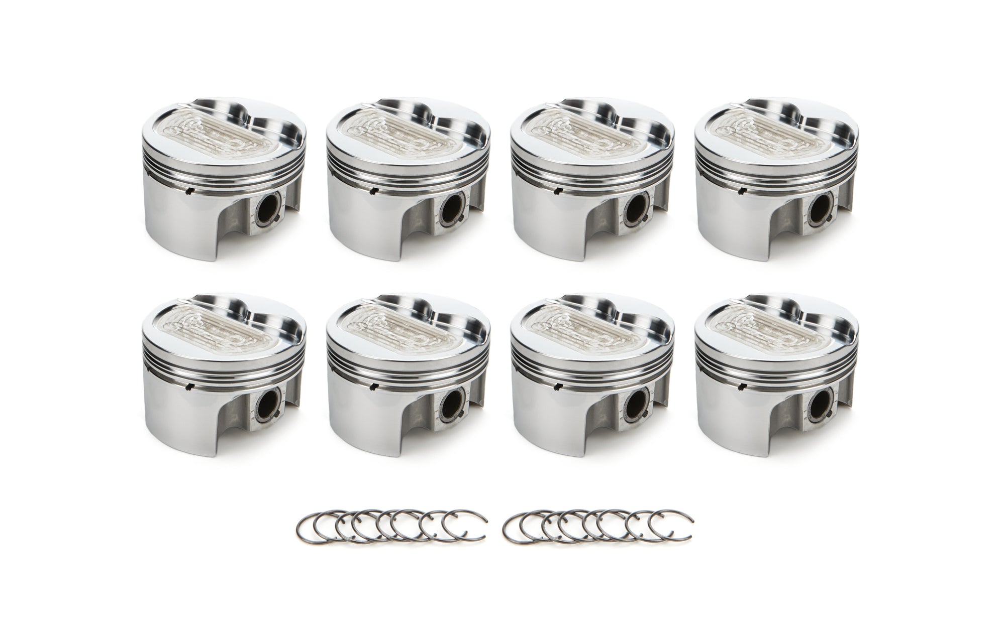 RaceTec AutoTec Forged Flat Top Piston - 4.030 in Bore - Small Block Mopar (Set of 8) 1000556