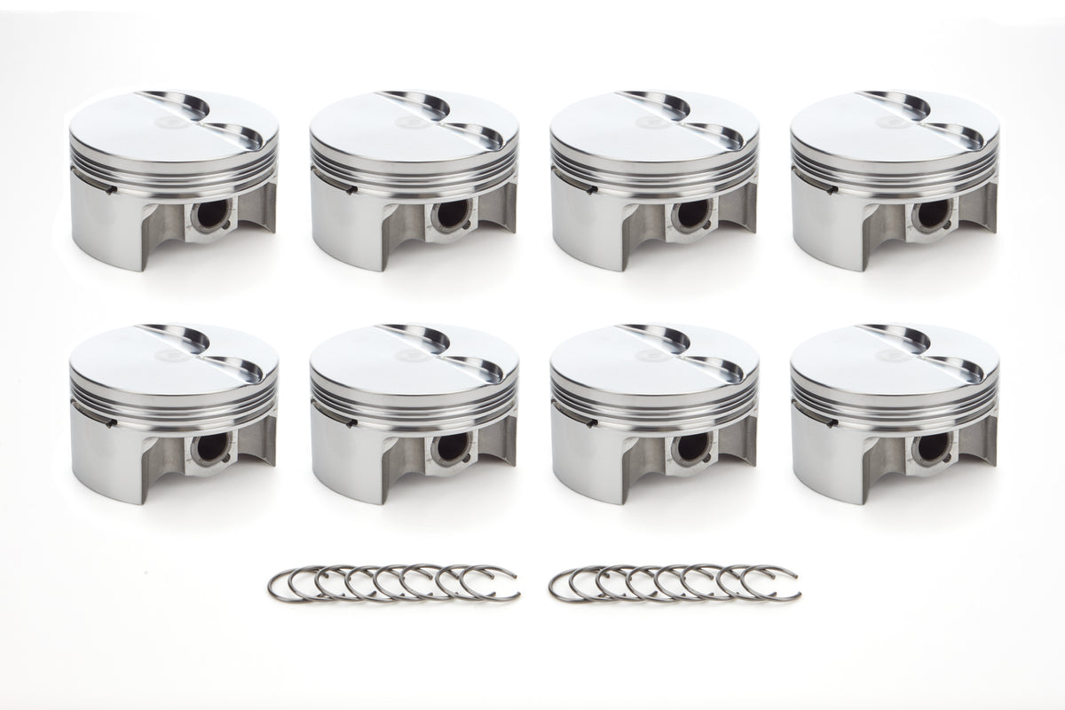 RaceTec AutoTec Forged Flat Top Piston - 4.010 in Bore - GM LS-Series (Set of 8)