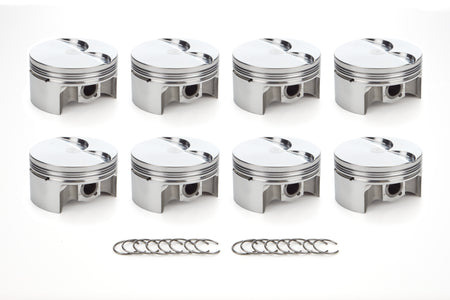 RaceTec AutoTec Forged Flat Top Piston - 4.010 in Bore - GM LS-Series (Set of 8)