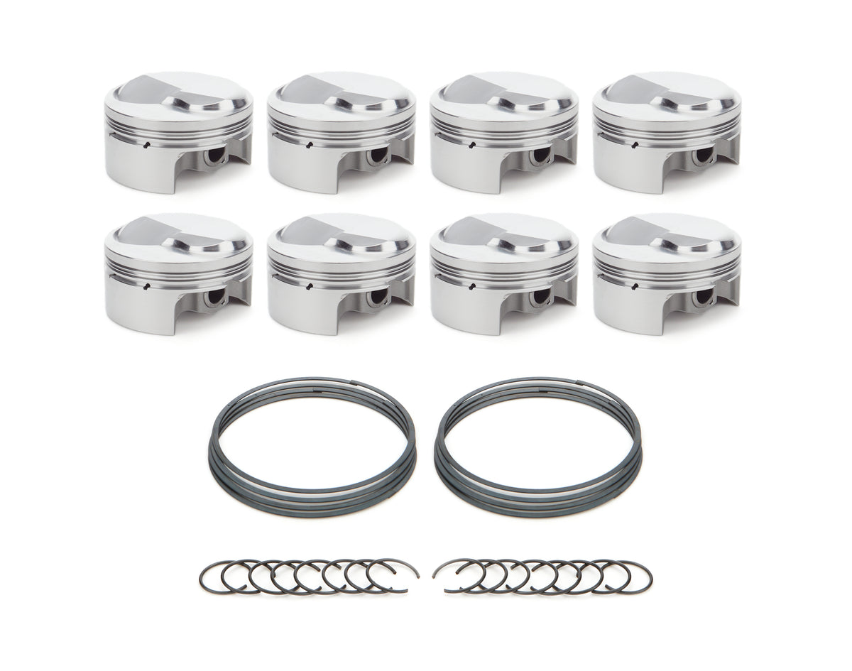 RaceTec AutoTec Forged Dome Piston - 4.5 in Bore - Big Block Chevy (Set of 8) 1000680