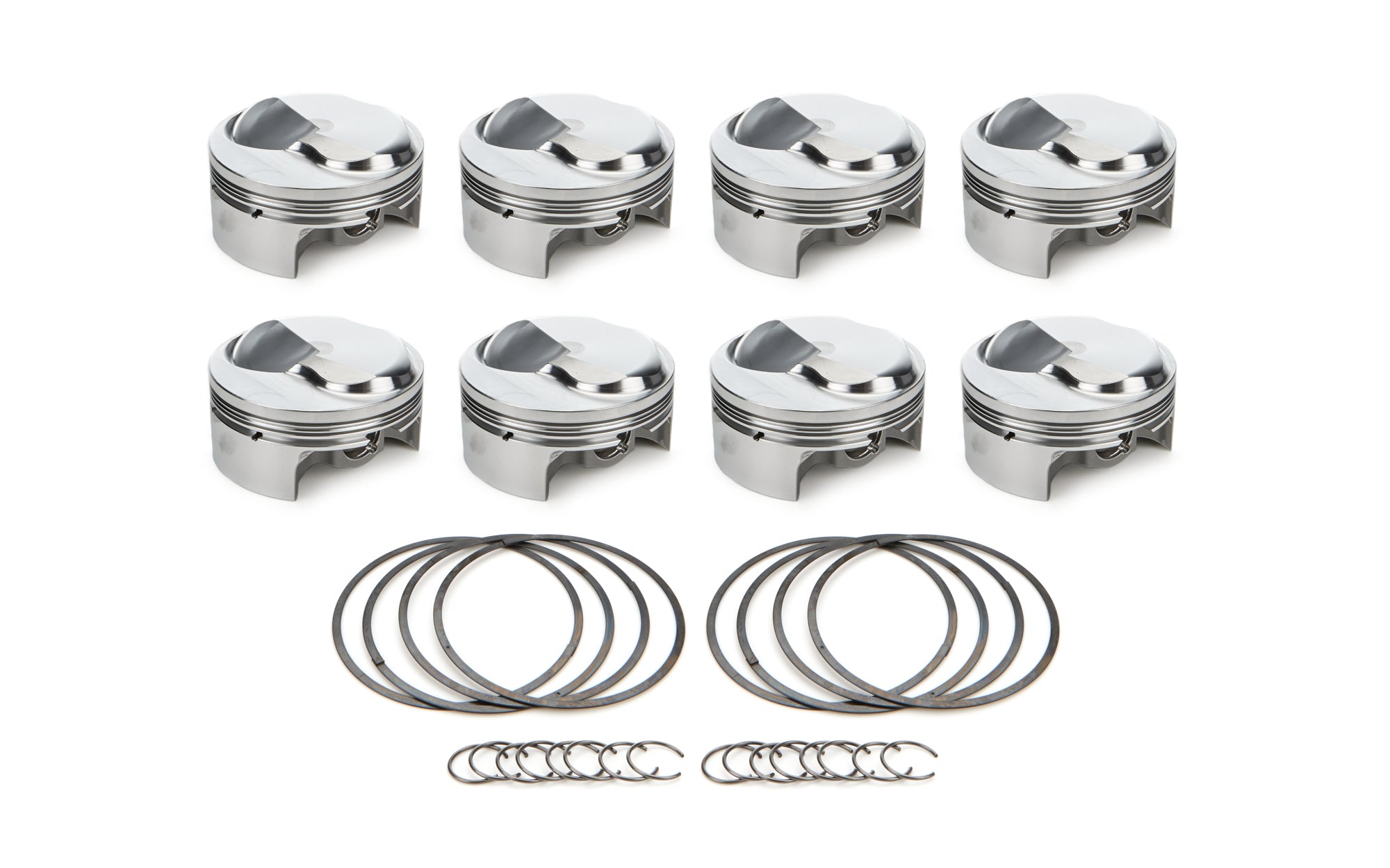 RaceTec AutoTec Forged Dome Piston - 4.5 in Bore - Big Block Chevy (Set of 8) 1000690