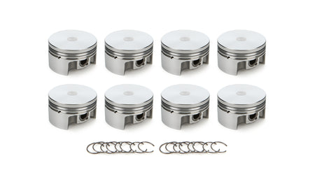 RaceTec AutoTec Forged Flat Top Piston - 3.572 in Bore - Ford Modular (Set of 8) 1000788