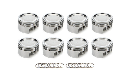 RaceTec AutoTec Forged Dished Piston - 3.572 in Bore - Ford Modular (Set of 8)