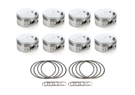 RaceTec AutoTec Flat Top Forged Piston - 4.5 in Bore - Big Block Chevy (Set of 8)