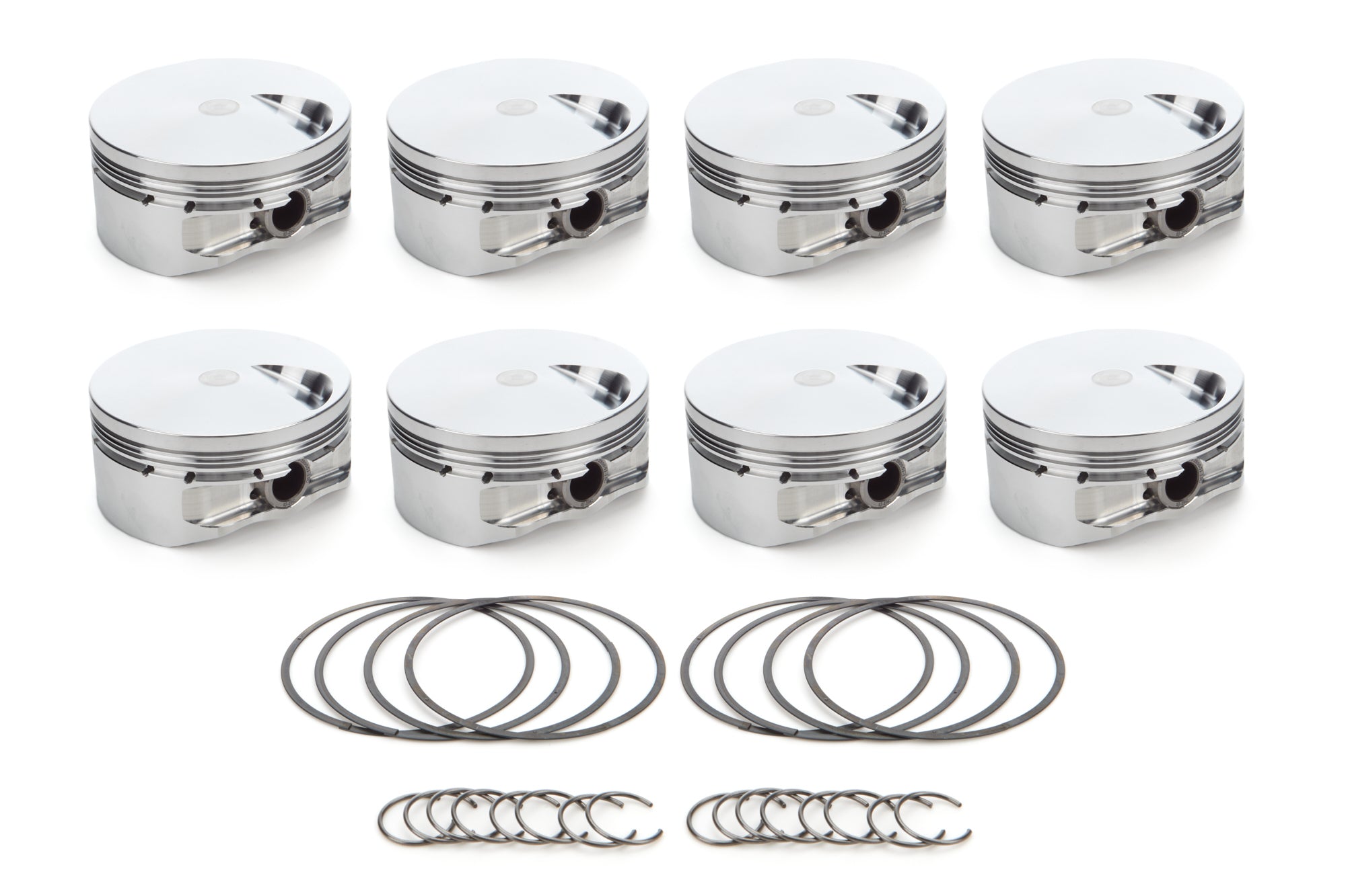 RaceTec AutoTec Flat Top Forged Piston - 4.600 in Bore - Big Block Chevy (Set of 8)