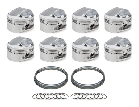 RaceTec AutoTec Dome Forged Piston - 4.310 in Bore - Big Block Chevy (Set of 8)