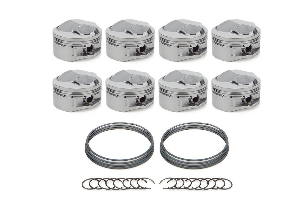 RaceTec AutoTec Dome Forged Piston - 4.5 in Bore - Big Block Chevy (Set of 8)