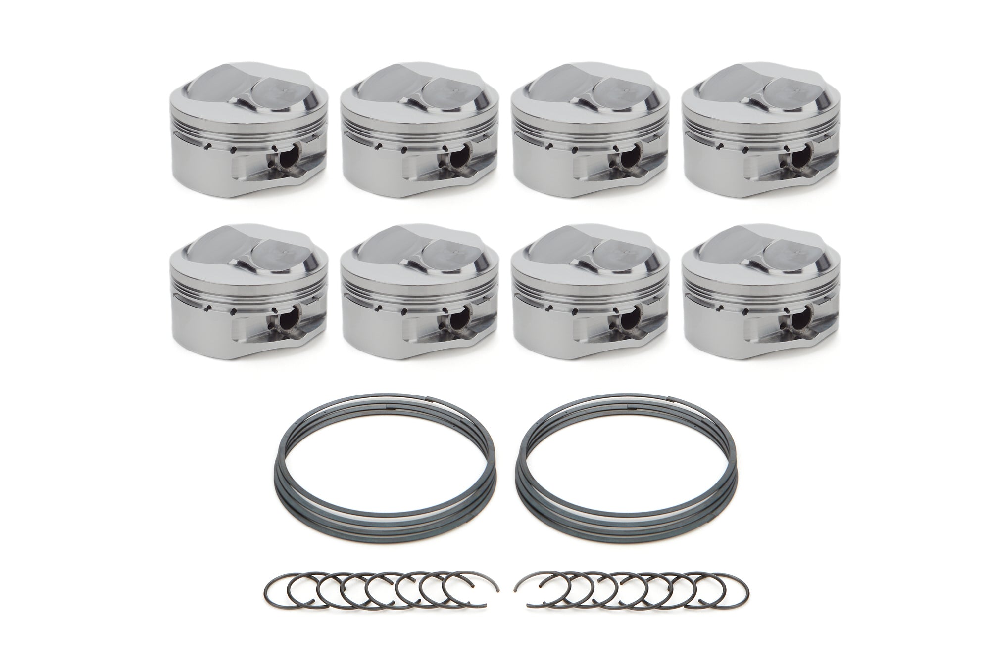 RaceTec AutoTec Dome Forged Piston - 4.5 in Bore - Big Block Chevy (Set of 8)
