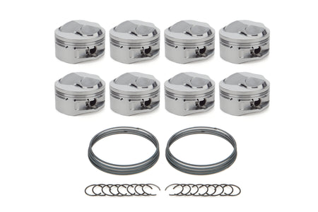 RaceTec AutoTec Dome Forged Piston - 4.5 in Bore - Big Block Chevy (Set of 8)