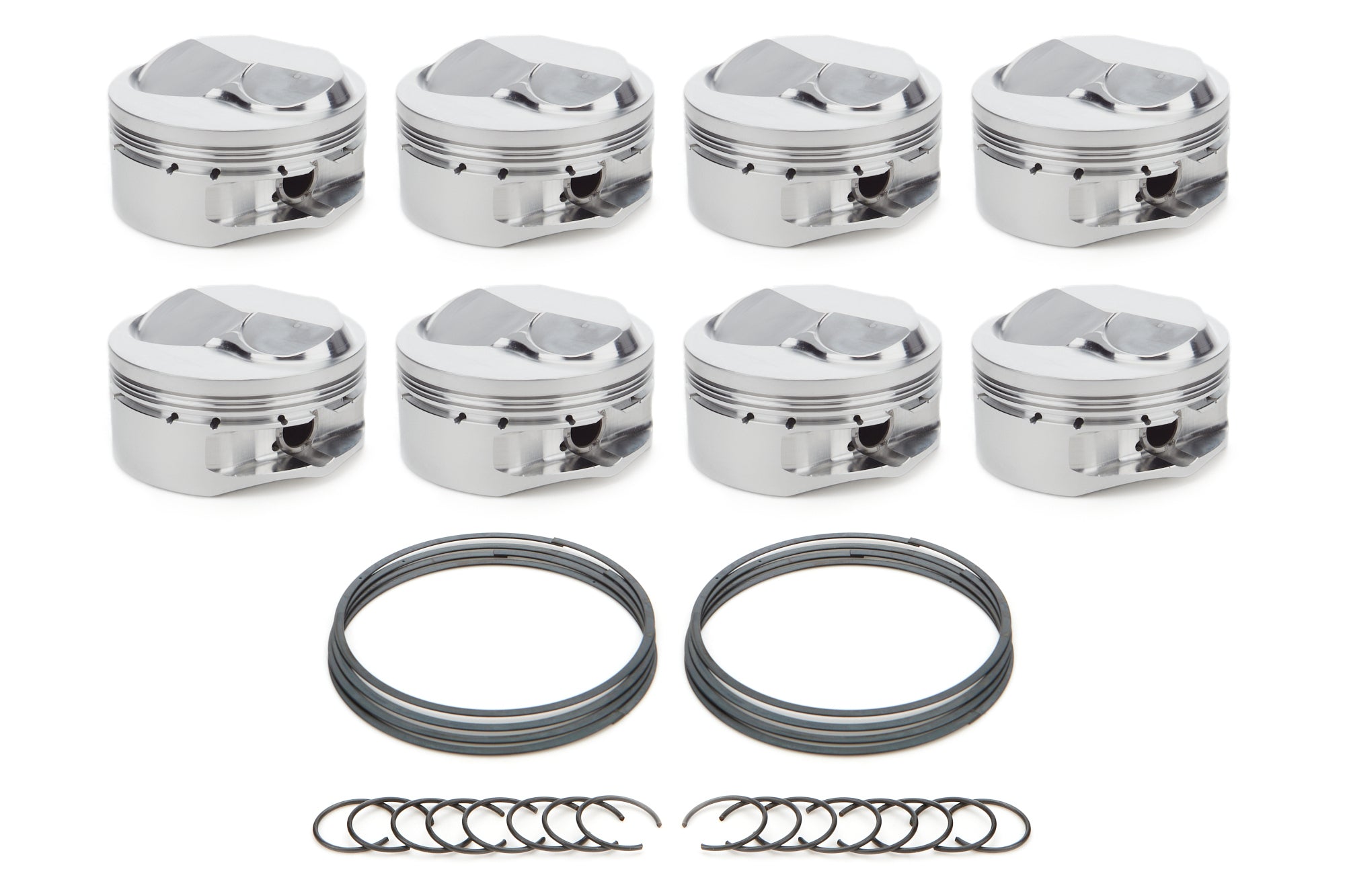 RaceTec AutoTec Dome Forged Piston - 4.600 in Bore - Big Block Chevy (Set of 8)