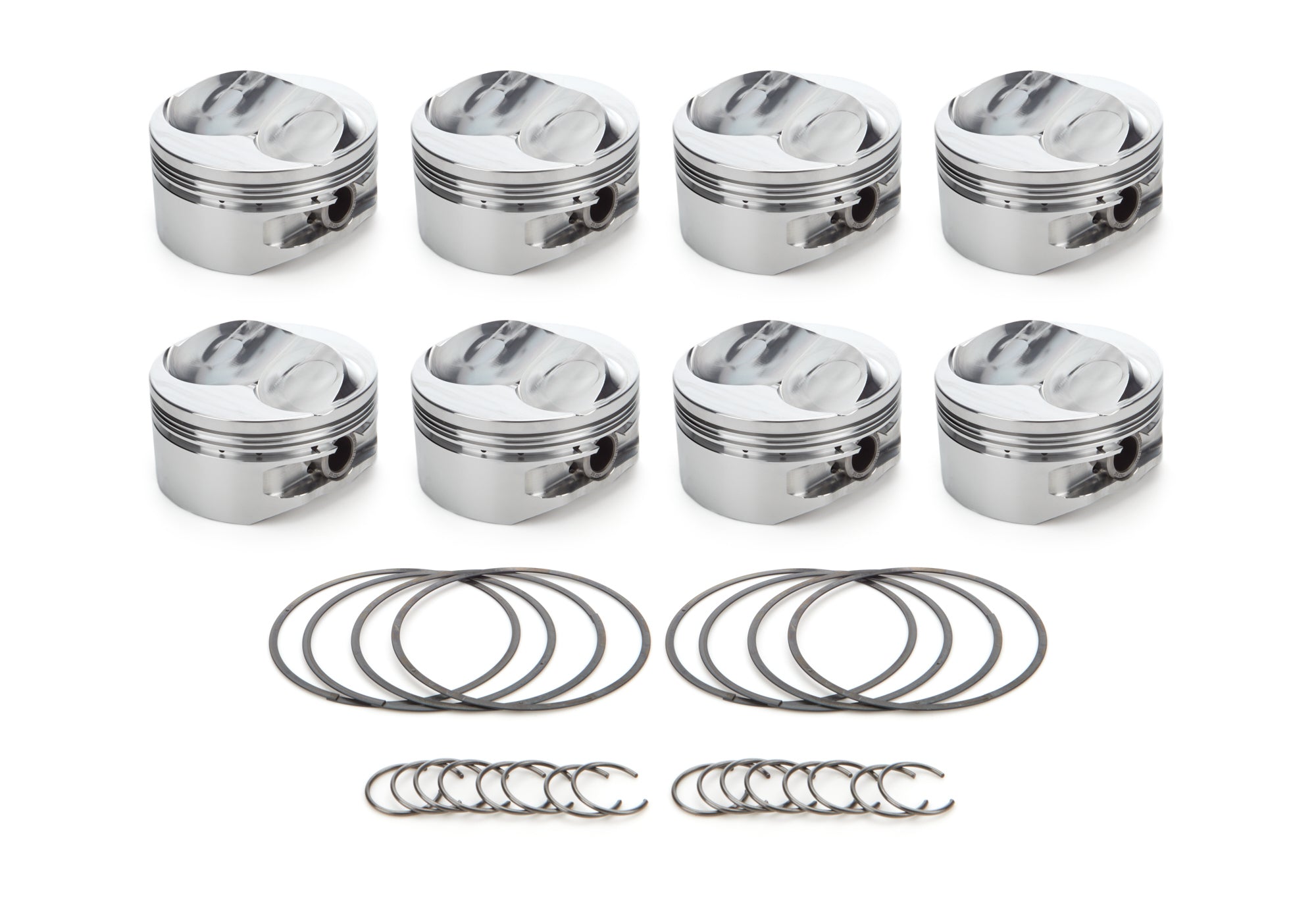 RaceTec AutoTec Dome Forged Piston - 4.030 in Bore - Small Block Ford (Set of 8) 1001330