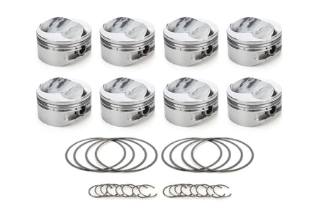 RaceTec AutoTec Dome Forged Piston - 4.030 in Bore - Small Block Ford (Set of 8) 1001330