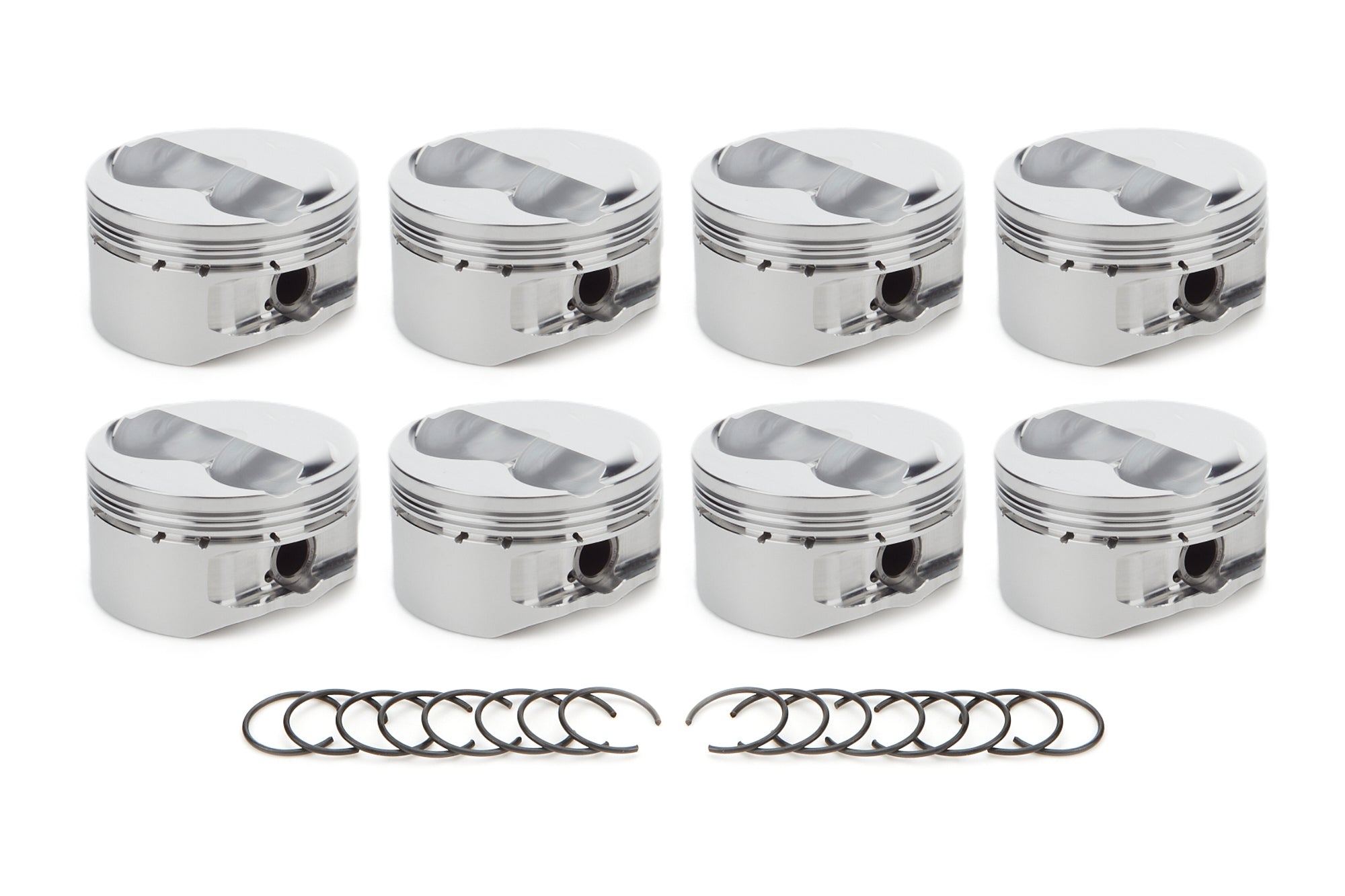 RaceTec AutoTec Dome Forged Piston - 4.030 in Bore - Small Block Ford (Set of 8) 1001340