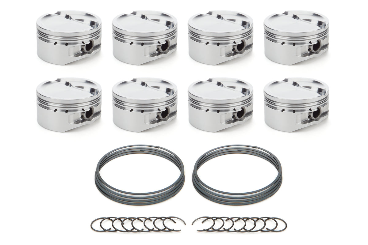 RaceTec AutoTec Dished Forged Piston - 4.030 in Bore - Small Block Ford (Set of 8) 1001359