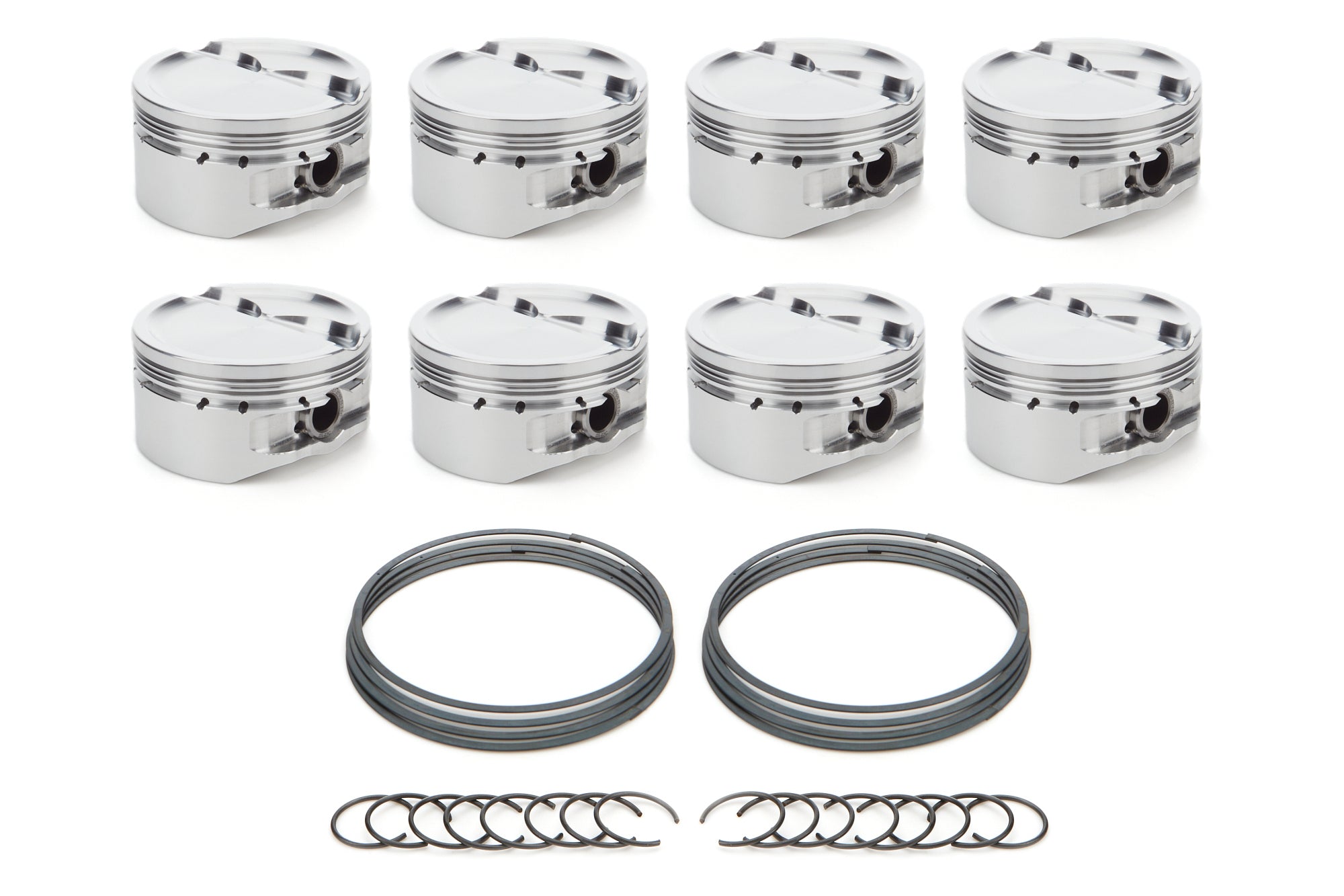 RaceTec AutoTec Dished Forged Piston - 4.030 in Bore - Small Block Ford (Set of 8) 1001359