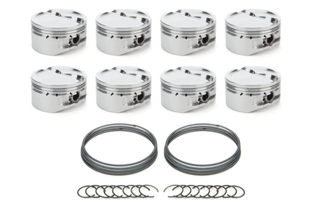 RaceTec AutoTec Dished Forged Piston - 4.030 in Bore - Small Block Ford (Set of 8) 1001359
