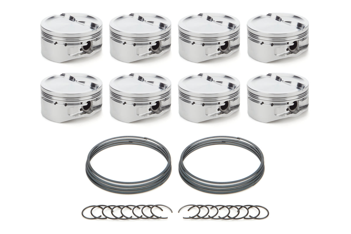 RaceTec AutoTec Dished Forged Piston - 4.030 in Bore - Small Block Ford (Set of 8) 1001362