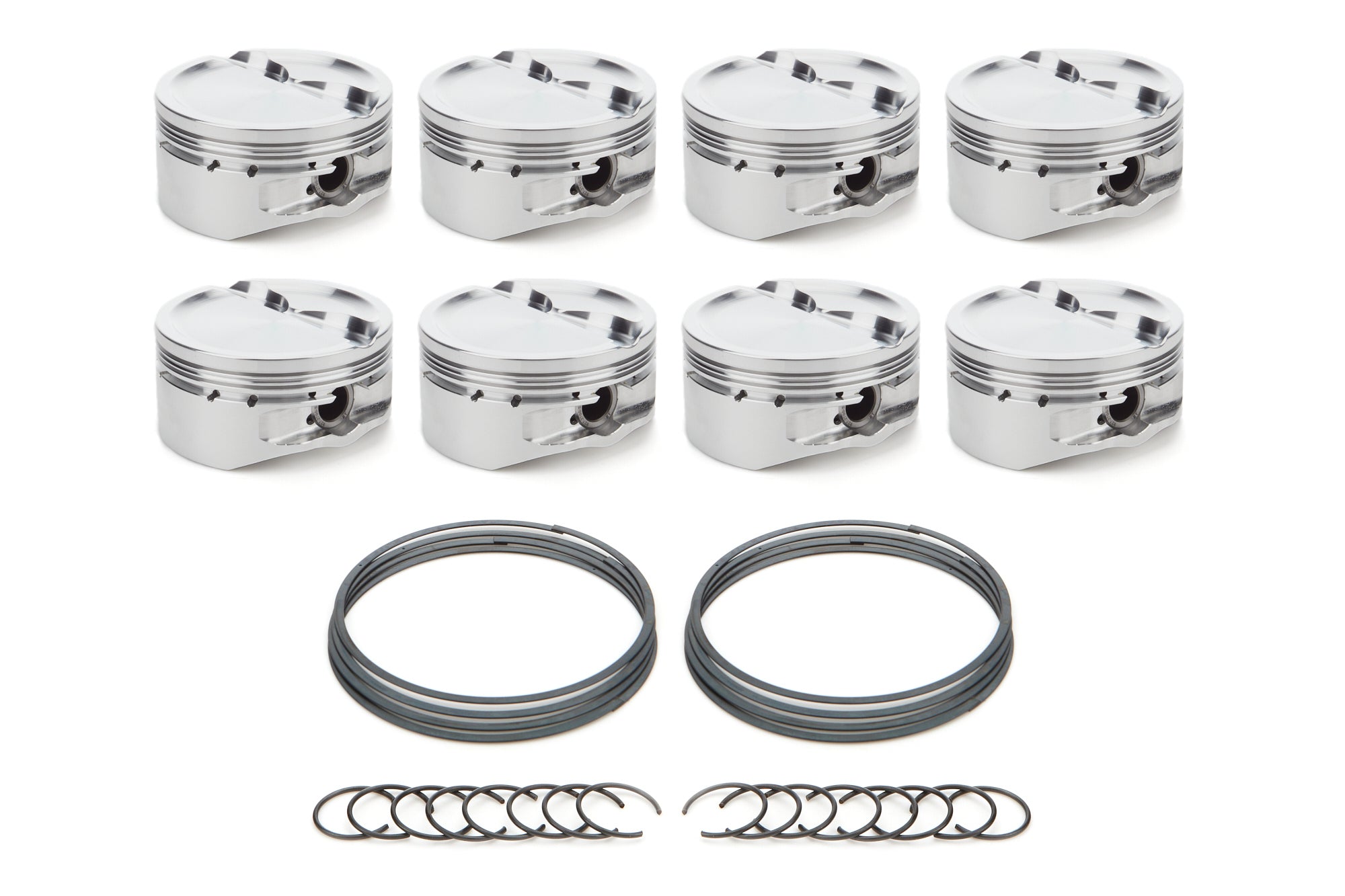 RaceTec AutoTec Dished Forged Piston - 4.030 in Bore - Small Block Ford (Set of 8) 1001362