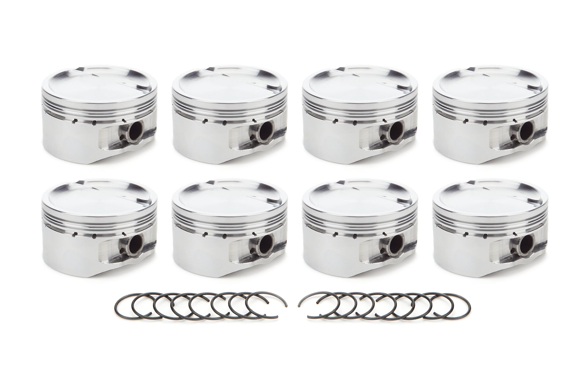RaceTec AutoTec Dished Forged Piston - 4.030 in Bore - Small Block Ford (Set of 8) 1001372