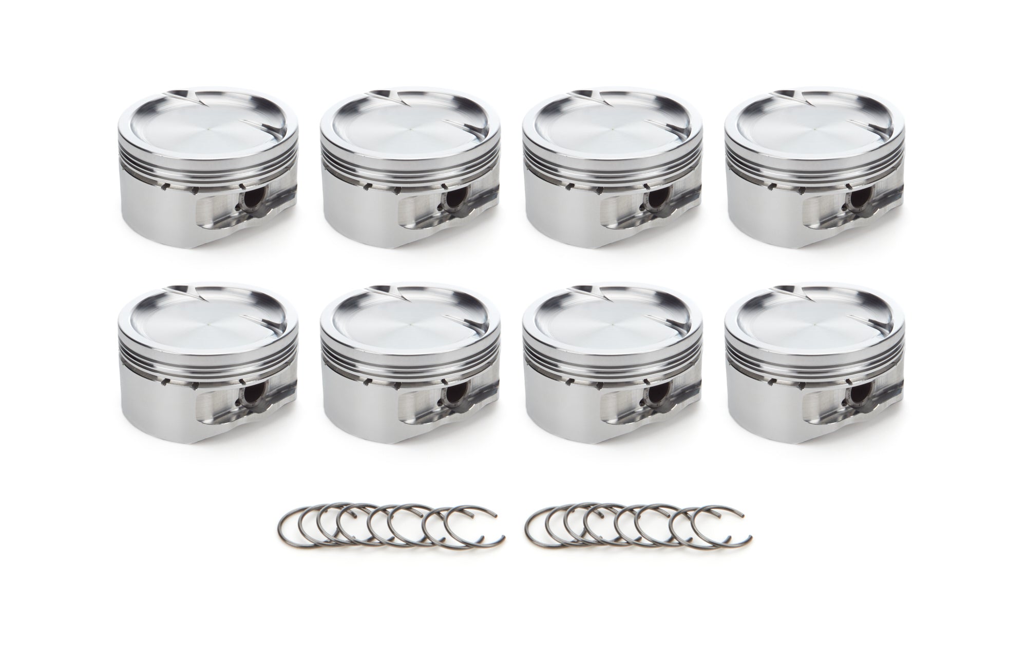 RaceTec AutoTec Dished Forged Piston - 4.125 in Bore - Small Block Ford (Set of 8)