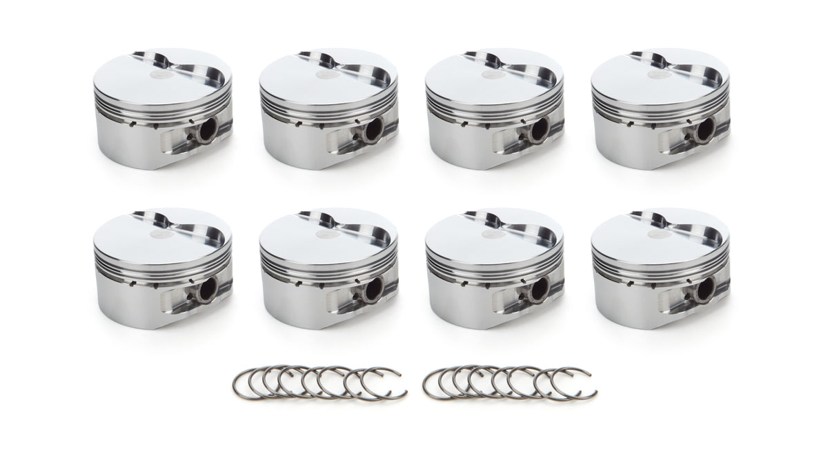 RaceTec AutoTec Flat Top Forged Piston - 4.030 in Bore - Small Block Ford (Set of 8)