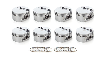 RaceTec AutoTec Flat Top Forged Piston - 4.030 in Bore - Small Block Ford (Set of 8)
