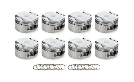 RaceTec AutoTec Flat Top Forged Piston - 3.631 in Bore - Ford Coyote (Set of 8)