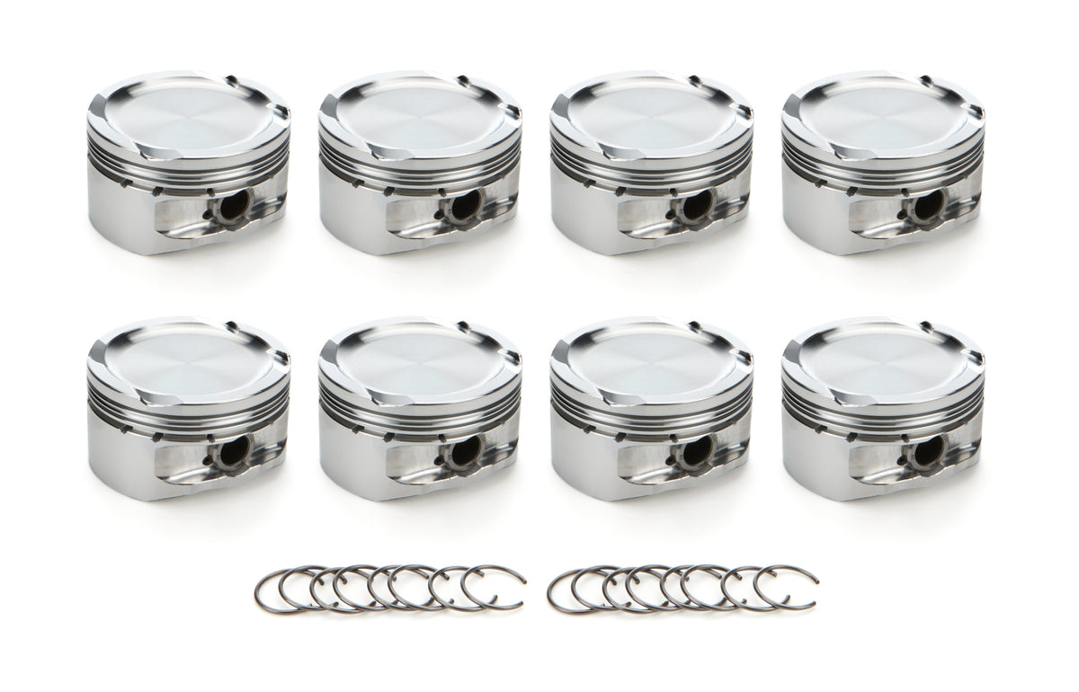 RaceTec AutoTec Dished Forged Piston - 3.631 in Bore - Ford Coyote (Set of 8)