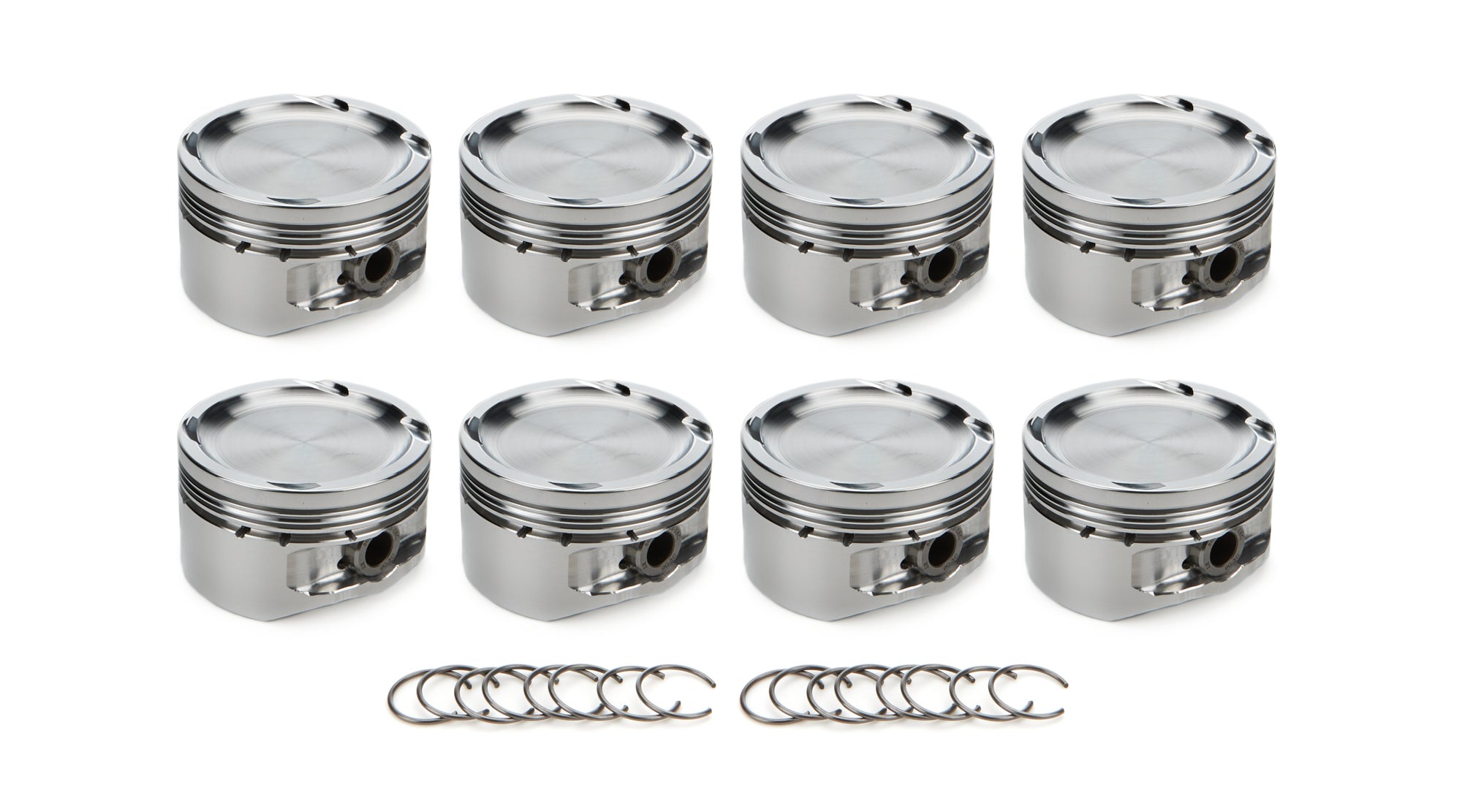 RaceTec AutoTec Dished Forged Piston - 3.572 in Bore - Ford Modular (Set of 8)