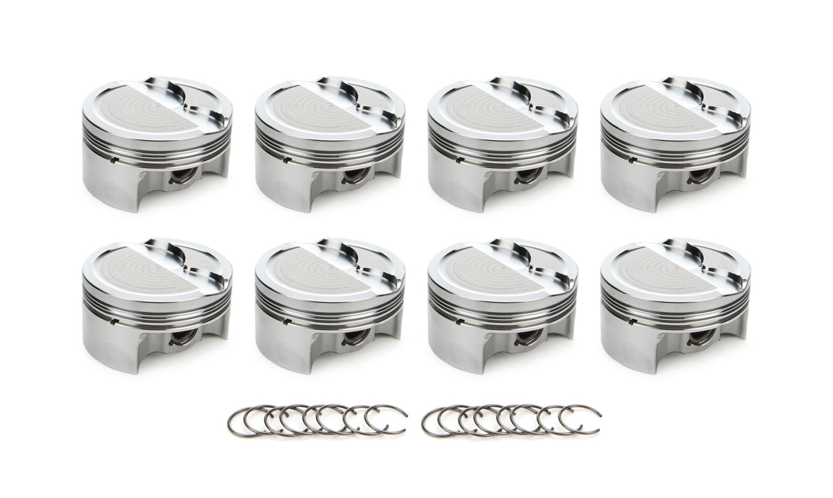 RaceTec AutoTec Dished Forged Piston - 4.010 in Bore - GM LS-Series (Set of 8) 1001691