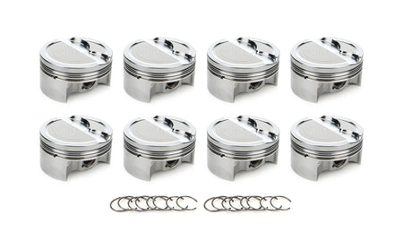 RaceTec AutoTec Dished Forged Piston - 4.010 in Bore - GM LS-Series (Set of 8) 1001691