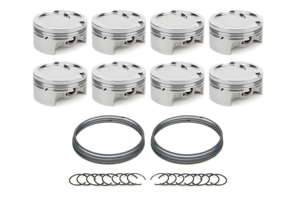 RaceTec AutoTec Dished Forged Piston - 4.030 in Bore - GM LS-Series (Set of 8) 1001711