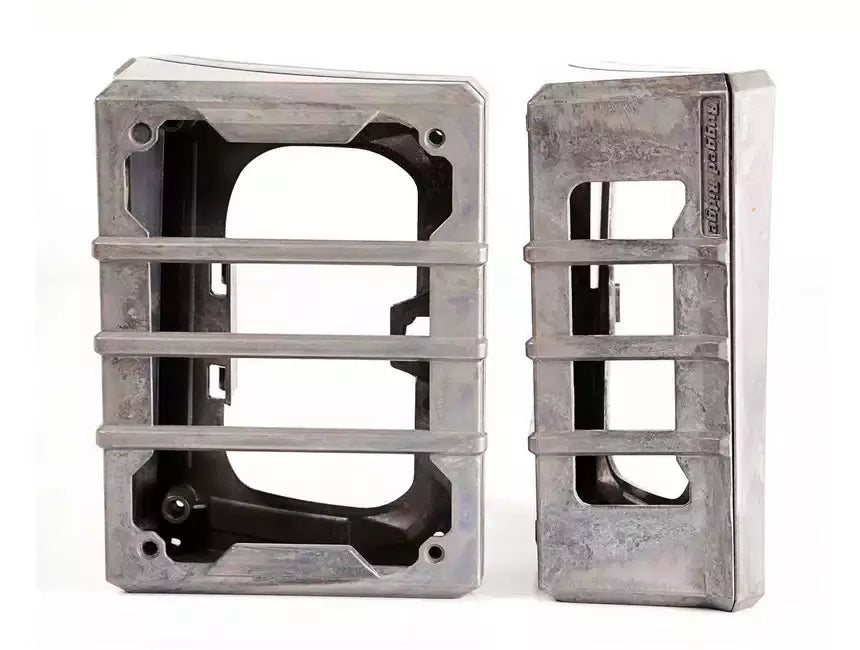 Rugged Ridge Euro Tail Light Guards Black 76-06 Jeep CJ/Wrangler