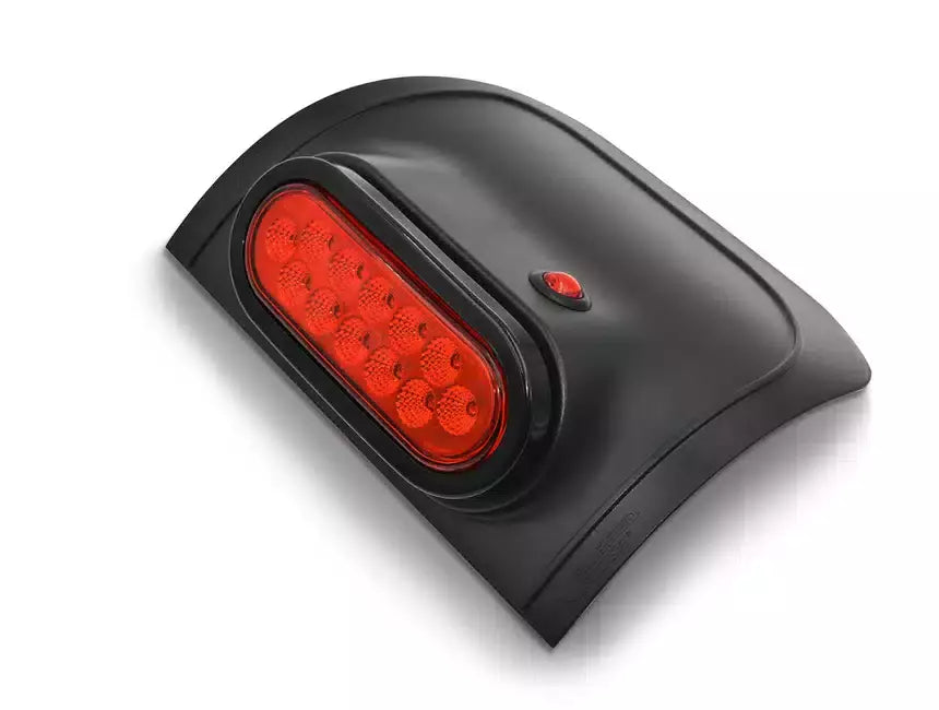 Rugged Ridge Flush Mount LED Tail Light - Red - Black Housing - Jeep Gladiator JT 2020-23