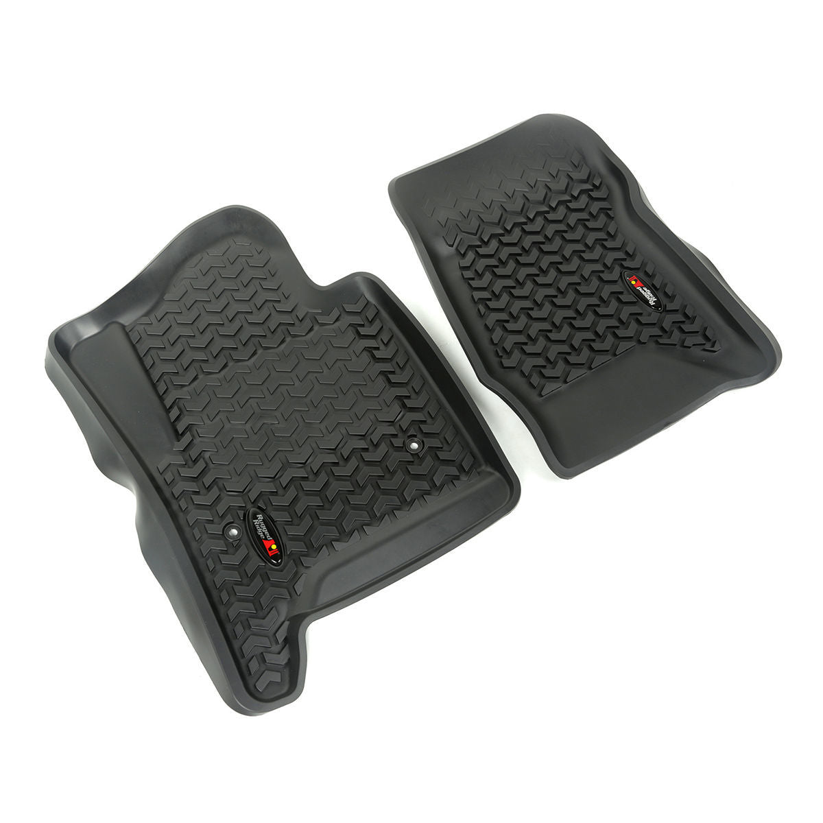 Rugged Ridge Floor Liners Front Black 14-18 GM SUV/1500/2500