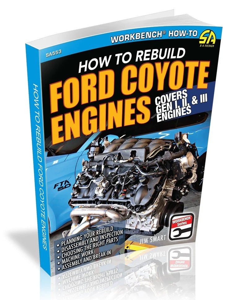 How To Rebuild Ford Coyote Engines - 152 Pages - Paperback