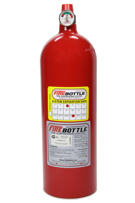 Firebottle Fire Extinguisher Bottle - NOVEC 1230 - FE-36 - 10.0 lb Bottle