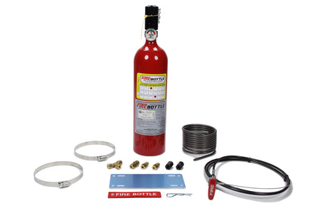 Firebottle RC Manual Fire Suppression System - Novec 1230 - 5.0 lb Bottle - Pull Cable PRC-500-N