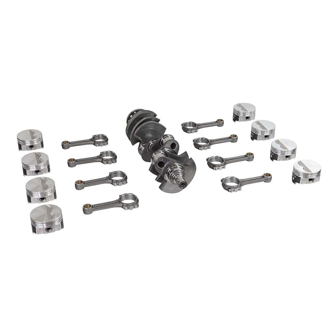 Scat Enterprises 9000 Cast Pro Comp 383 CID Rotating Assembly - Forged Pistons - 4.030 in Bore - 3.75 in Stroke - Small Block Chevy
