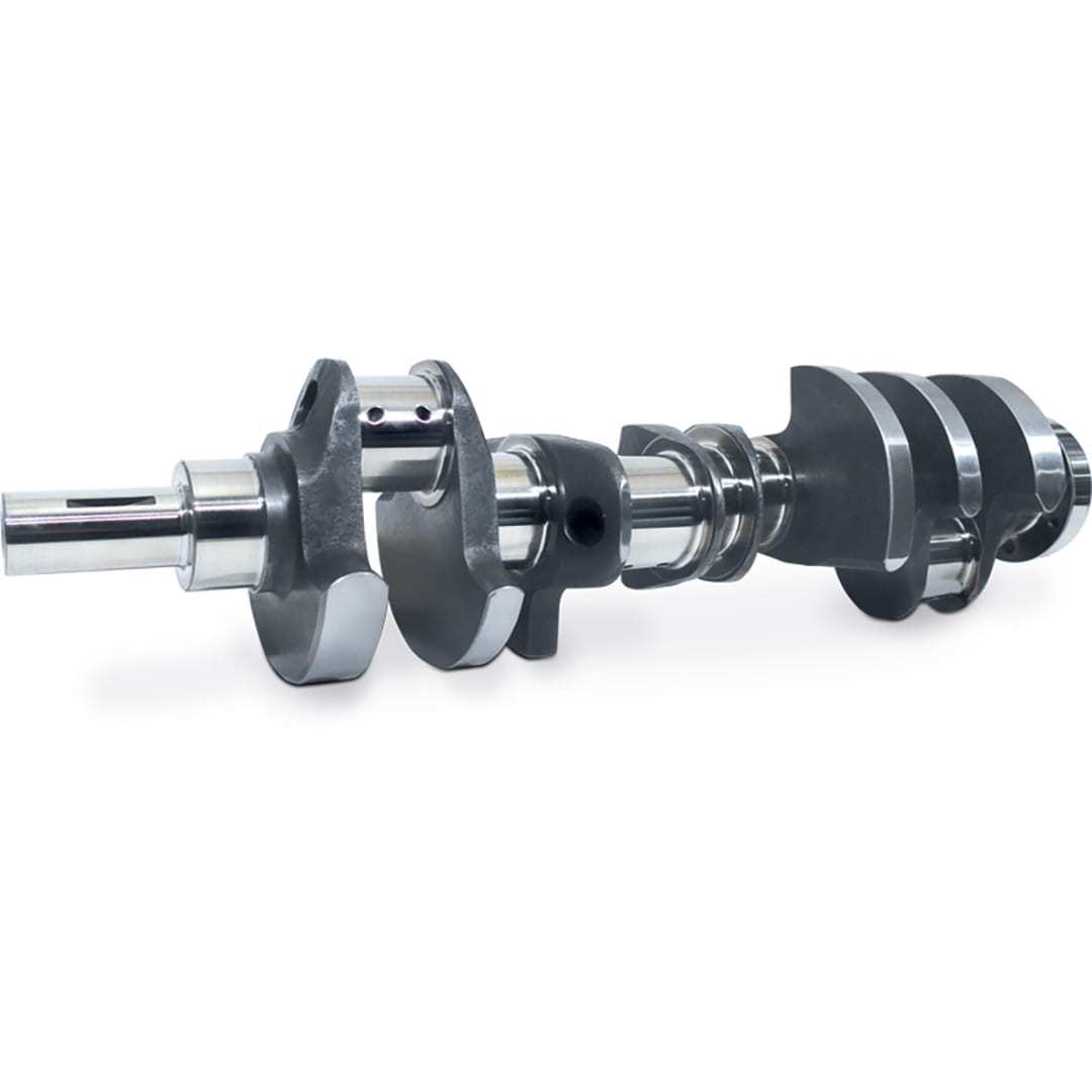 Scat Standard Weight Forged Steel Crankshaft - 3.850 in Stroke - Internal Balance - 1 or 2-Piece Seal - Ford Windsor - Small Block Ford