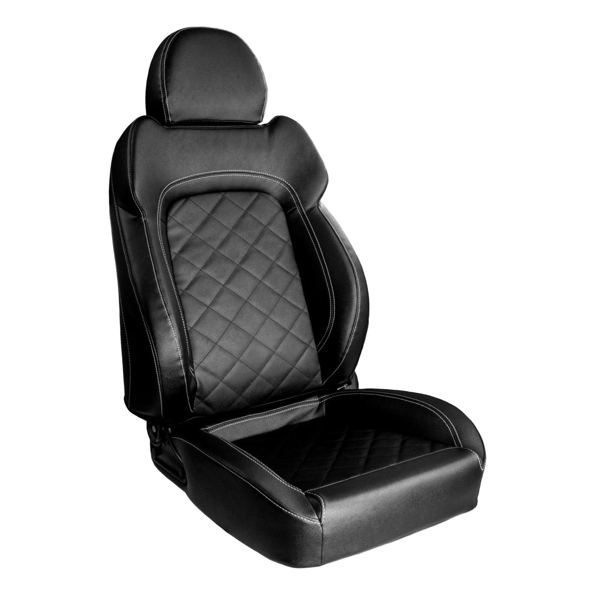 Procar by Scat Touring Seat - Right Side - Reclining - Side Bolsters - Vinyl - Black