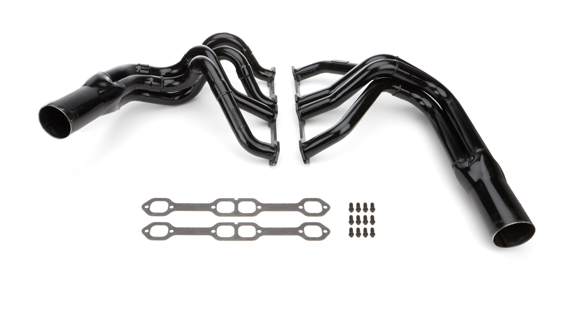 Schoenfeld Headers - 1.75 to 1.875 in Primary - 3.5 in Collector - 18 Degree Head - Small Block Chevy (Pair)