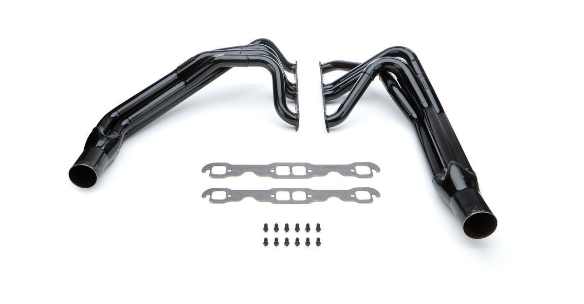 Schoenfeld Headers - 1.625 to 1.75 in Primary - 3 in Collector - Small Block Chevy (Pair)