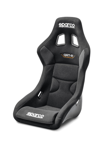 Sparco QRT-R Fiberglass Composite Seat - Cloth - Black 008012GNR