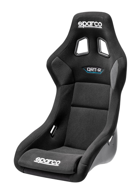 Sparco QRT-R Fiberglass Composite Seat - Cloth - Black 008012RNR