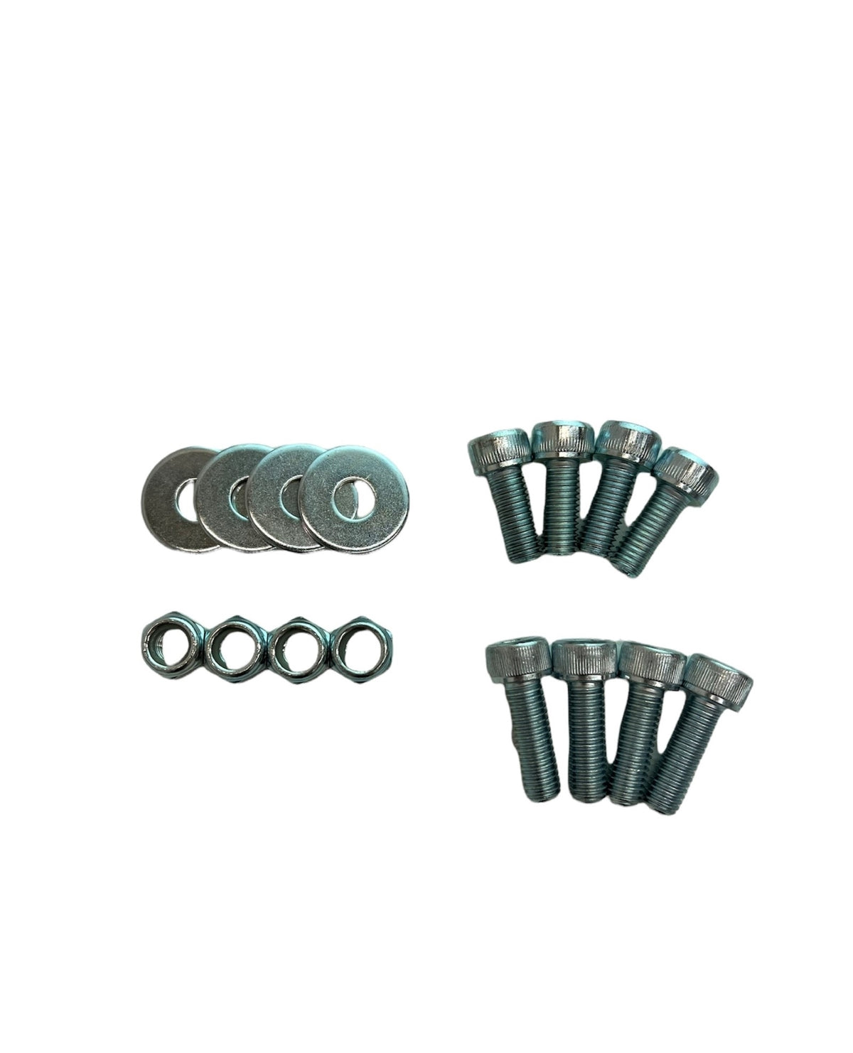 Sparco Sparco Seat Track to Base Seat Hardware Kit - Black Zinc Oxide - Steel