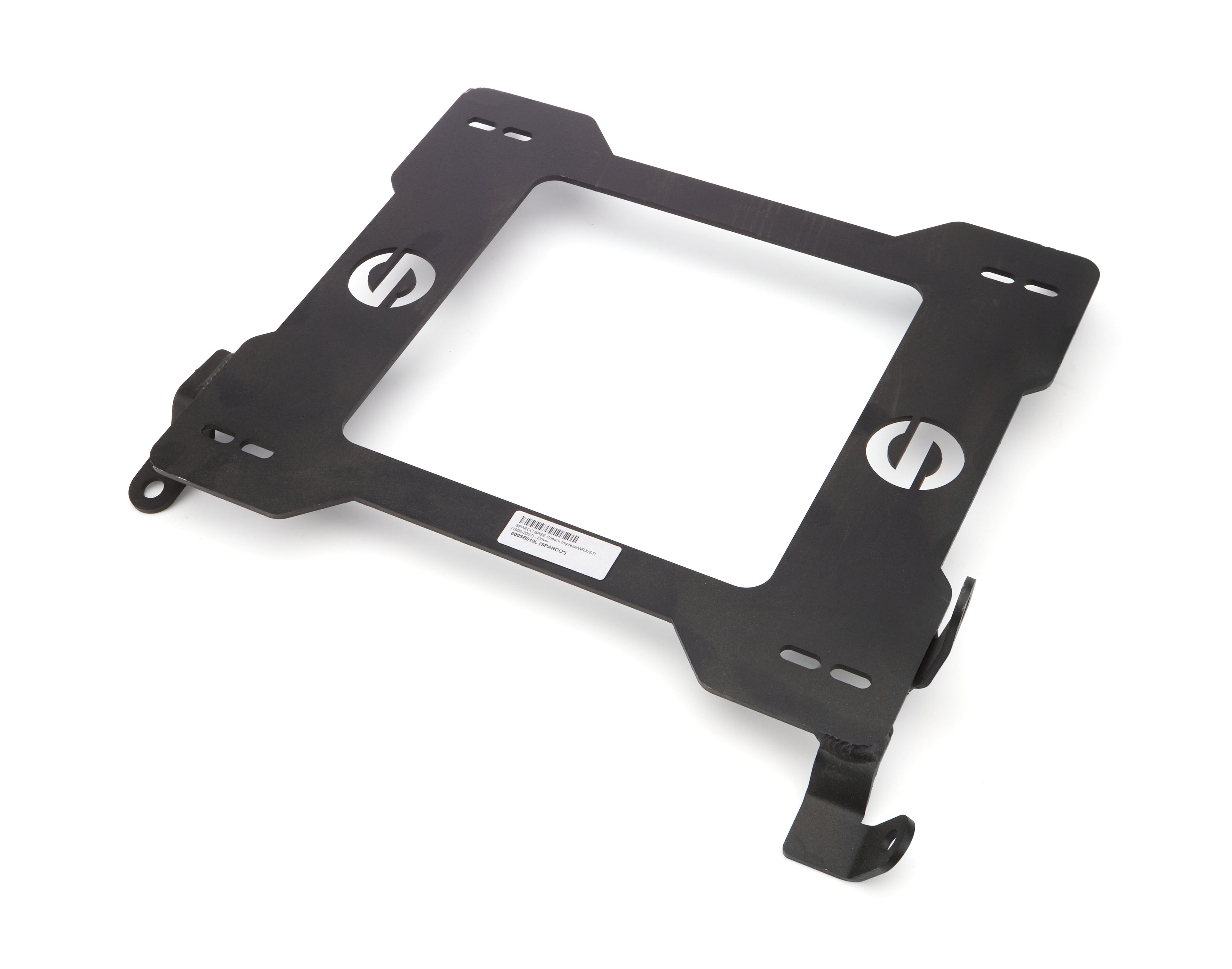 Sparco 600 Series Seat Adapter Bracket - Driver Side - Black - Subaru WRX or STI 1993-2007